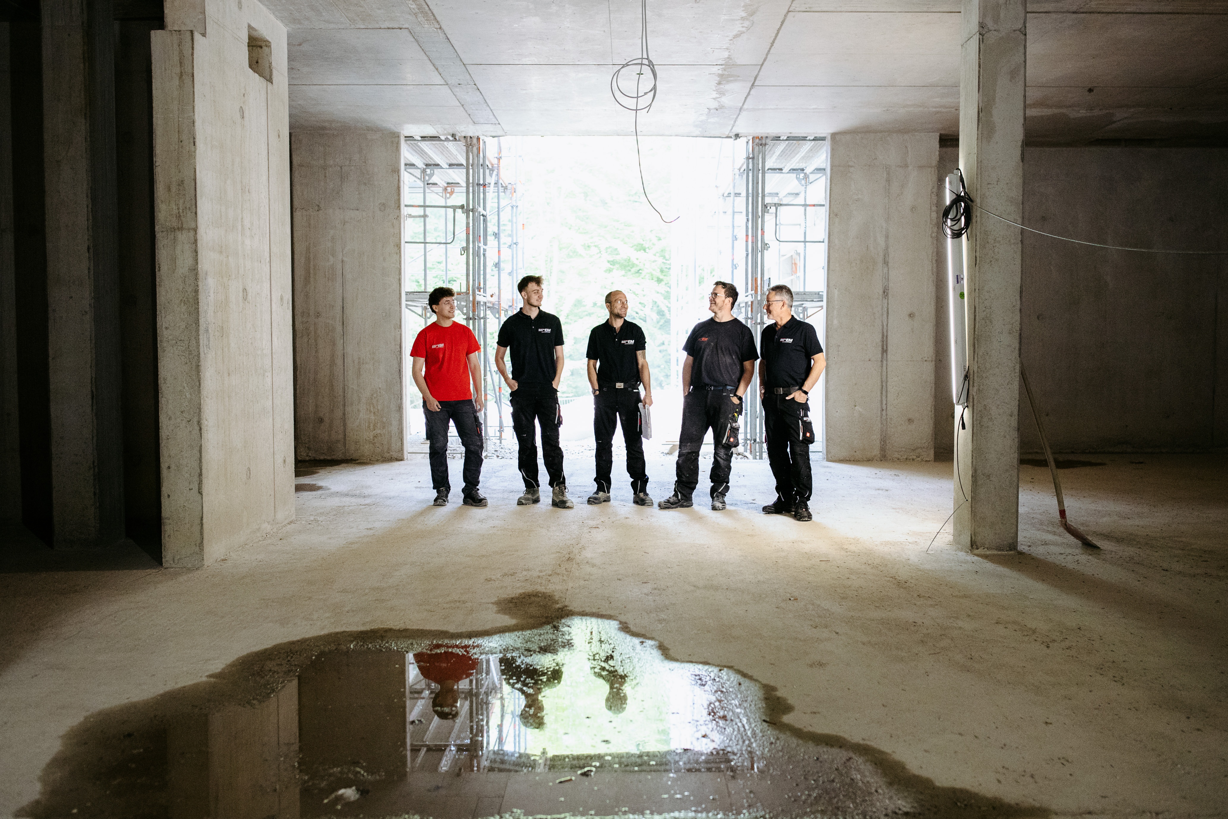 Gruppenfoto von Elektro Maier Mitarbeiter Gruppenfoto von Elektro Maier Mitarbeiter